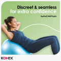 Kotex Natural Ultra Thin Large Sanitary Pads with Wings, Cotton-Soft, 16 Pieces