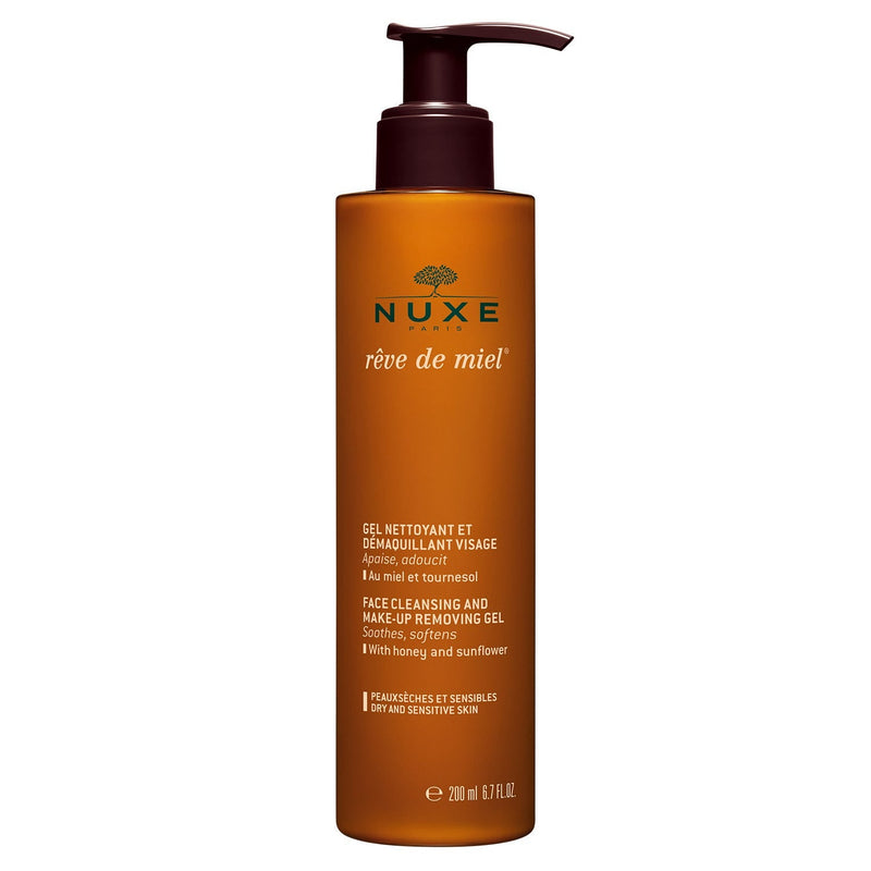 Nuxe Reve de Miel Face Cleansing and Makeup Removing Gel Honey 200 ml