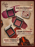 Sheglam Eternal Flame Cream Blush Velvety Cream-to-Powder Berry Soulmate