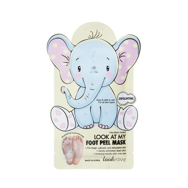 Look At Me Look At My Foot Peel Mask Elephant Botanical Extracts 1 Pair