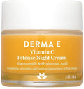 Derma E Vitamin C Intense Night Cream with Hyaluronic Acid and Rooibos