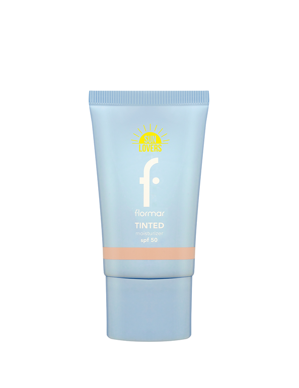 Flormar Sun Lovers Tinted Moisturizer SPF 50 Soft Beige 02