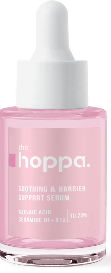 The Hoppa Soothing Barrier Support Facial Serum, Azelaic Acid, 30 ml