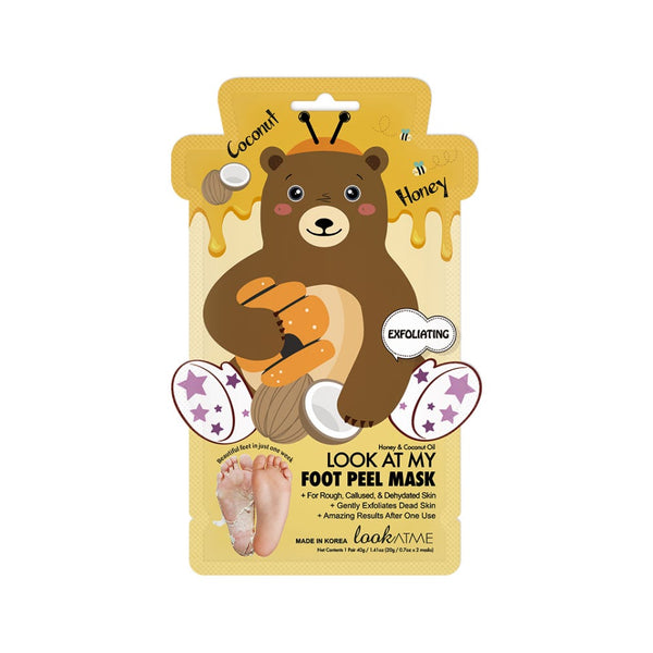 Look At Me Foot Peel Mask Botanical Extracts 1 Pair