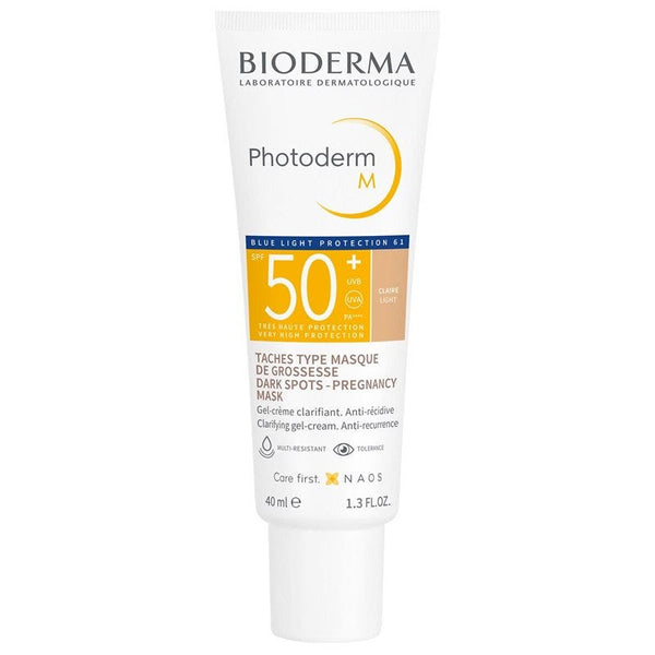 Bioderma Photoderm M SPF50+ Light Cream Sunscreen Visible Light Protection 40ml