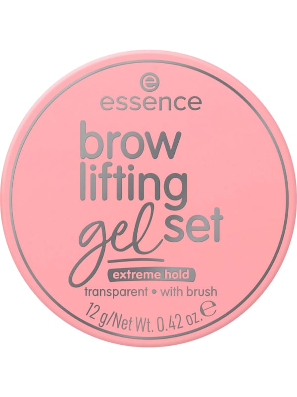Essence Long Lasting Eyebrow Lifting Gel Clear Brow Styling Gel with Built-In Brush