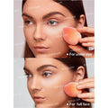SHEGLAM Insta-Ready Powder Sponge Peach-Shaped Non-Latex Makeup Applicator