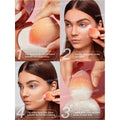 SHEGLAM Insta-Ready Powder Sponge Peach-Shaped Non-Latex Makeup Applicator