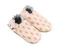 Rose et Chocolat ClassicZ Leather Indoor Slippers Pineapple Pink, Girls 2-3 Years