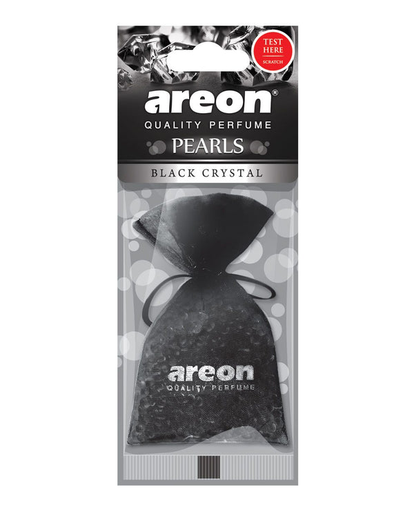 Areon Air Freshener Pearls Black Crystal Car Fragrance