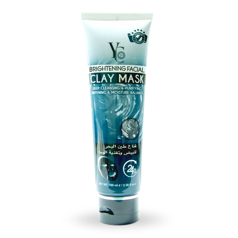 YC Brightening Facial Clay Mask for Deep Cleansing, 100 ml
