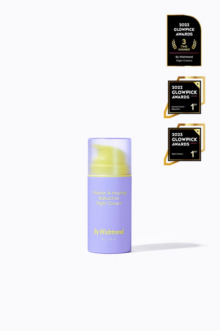 By Wishtrend Vitamin A-Mazing Bakuchiol Night Cream with Retinal and Bakuchiol
