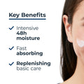 Eucerin UreaRepair 5% Face Cream with Urea, Ceramide and Lactate, 50ml
