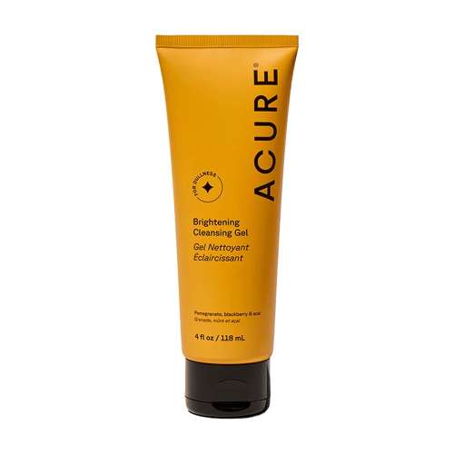 Acure Facial Cleansing Gel Brightening Pomegranate Blackberry Acai 118 ml