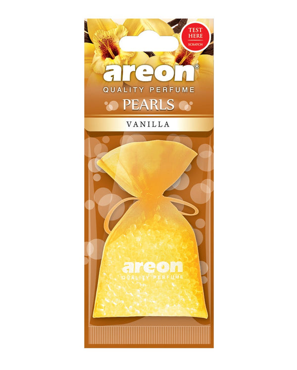 Areon Air Freshener Pearls Vanilla Car Fragrance