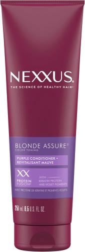 Nexus Blonde Assure Purple Conditioner, Color-Care Formula for Blonde and Lightened Hair, 251 ml