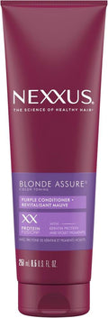 Nexus Blonde Assure Purple Conditioner, Color-Care Formula for Blonde and Lightened Hair, 251 ml