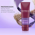 Nexus Blonde Assure Purple Conditioner, Color-Care Formula for Blonde and Lightened Hair, 251 ml