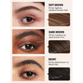 SHEGLAM Boss Brow Pomade Creamy Waterproof Dark Brown with Tapered Brush