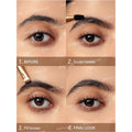 SHEGLAM Boss Brow Pomade Creamy Waterproof Dark Brown with Tapered Brush
