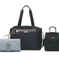 Storksak Stevie Luxe Scuba Changing Bag Black