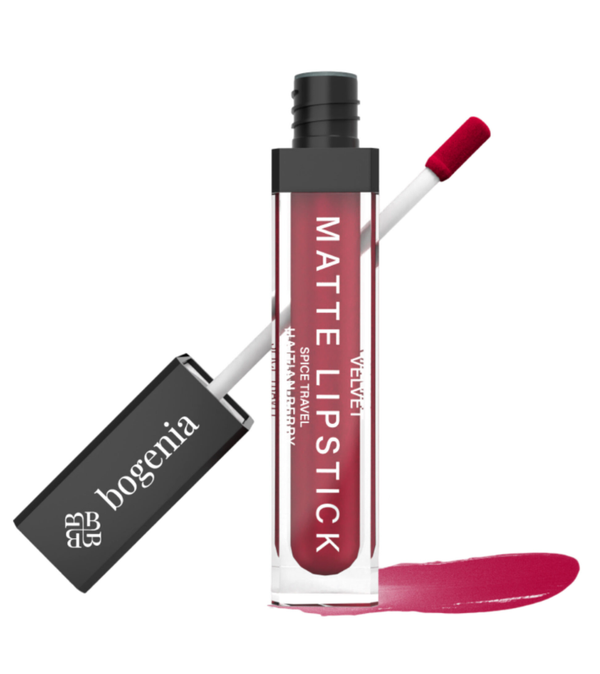 Bogenia Matte Lipstick Velvet Haitian Berry 005