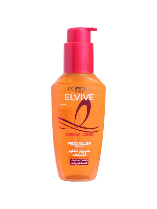 LOreal Paris Elvive Dream Long Anti-Frizz Hair Serum with Heat Protection, 100 ml