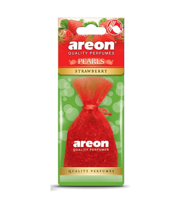 Areon Air Freshener Pearls Strawberry Scent for Car