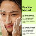 By Wishtrend Green Tea & Enzyme Powder Wash Papain Exfoliating Cleanser 110g