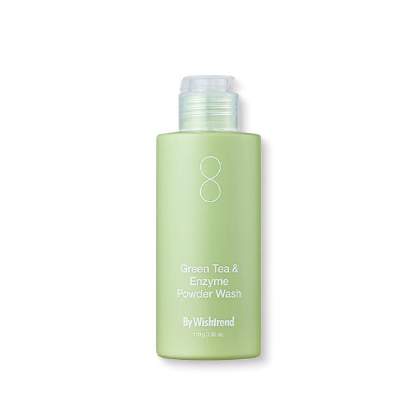 By Wishtrend Green Tea & Enzyme Powder Wash Papain Exfoliating Cleanser 110g