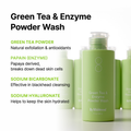 By Wishtrend Green Tea & Enzyme Powder Wash Papain Exfoliating Cleanser 110g