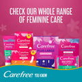 Carefree Cotton Feel Unscented Pantyliners Normal Size Dermatologically Tested Pack of 56