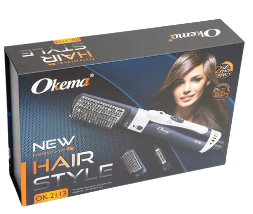 Okema Hair Dryer OK2113 Quick-Drying High-Power Ergonomic Design