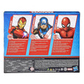Marvel 6-Inch Basic Action Figures 3-Pack, Articulated Superhero Figures with Accessories