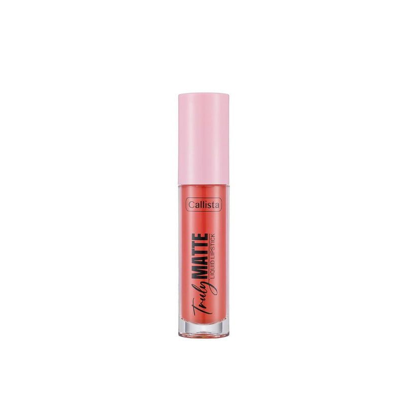 Callista Truly Matte Liquid Lipstick 405 Lightweight Long-Lasting Matte Finish