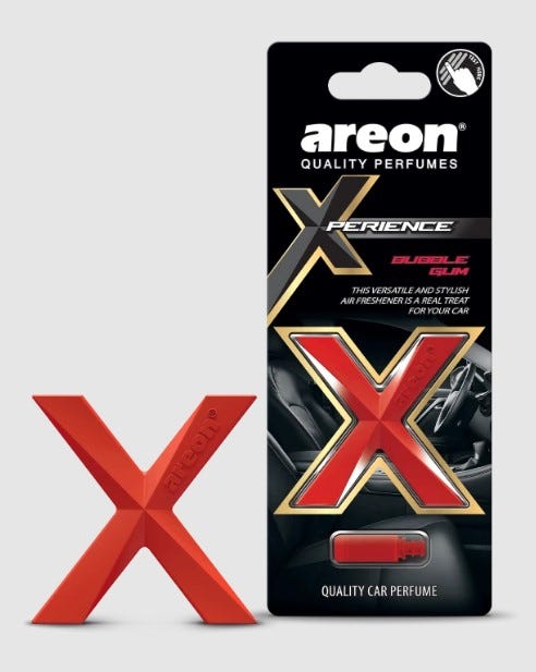Areon Xperience Car Air Freshener Bubble Gum