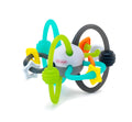 Infantino Shake & Teether Flexible Rattle Ball Bright Colors 0+ Months, 1 Pc