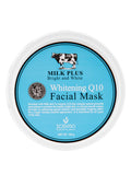 Beauty Buffet Scentio Milk Plus Q10 Whitening Face Mask with Milk Extract, 100g