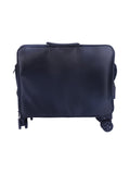 Salon System Black Wheeled Cosmetic Bag with Adjustable Dividers