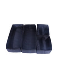 Salon System Black Wheeled Cosmetic Bag with Adjustable Dividers