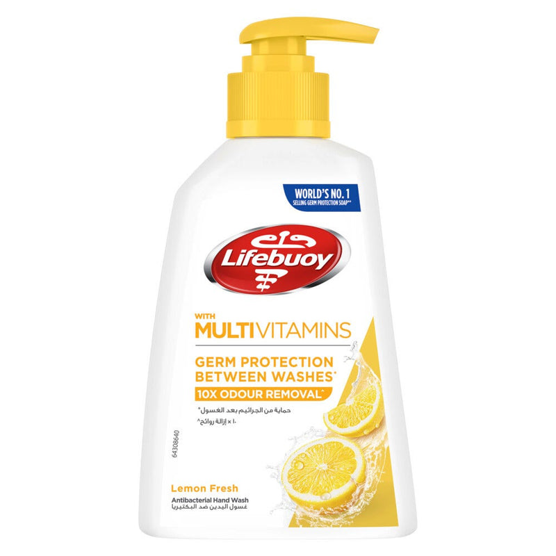 Lifebuoy Lemon Fresh Liquid Hand Wash with Lemon Extract 200ml