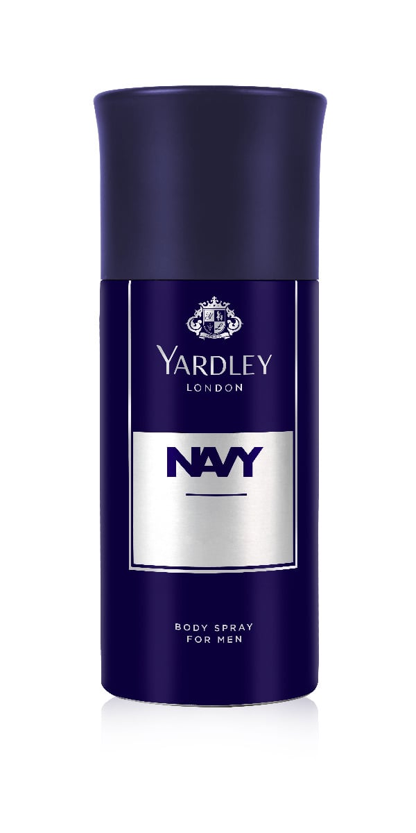 Yardley Navy Men Body Spray Refreshing Fragrance