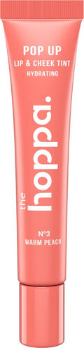 The Hoppa Moisturizing Lip & Cheek Tint Cream Warm Peach Jojoba 10 ml