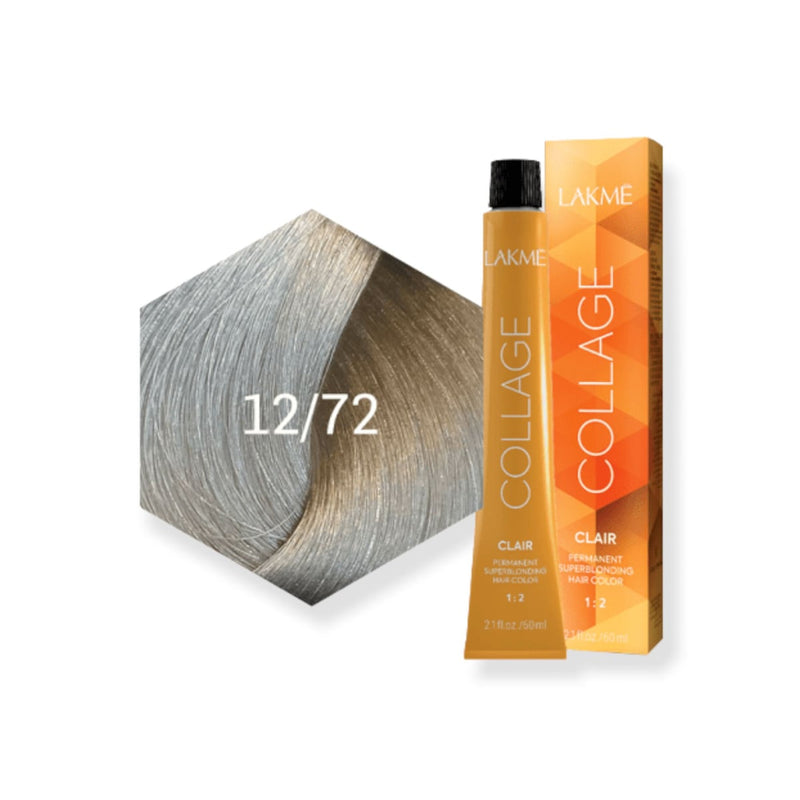 Lakme Collageclair Superblonding Color Cream 12/72 Gold Chest Blonde, Ceramide Complex