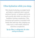 Derma E Ultra Hydrating Alkaline Overnight Facial Gel Mask Hyaluronic Acid