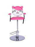 Salon System Kitty Kids Salon Chair with Adjustable Height, Seat Belt and Footrest