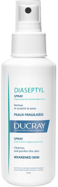 Ducray Diaseptyl Cleansing Spray Alcohol-Free Liquid 125 ml