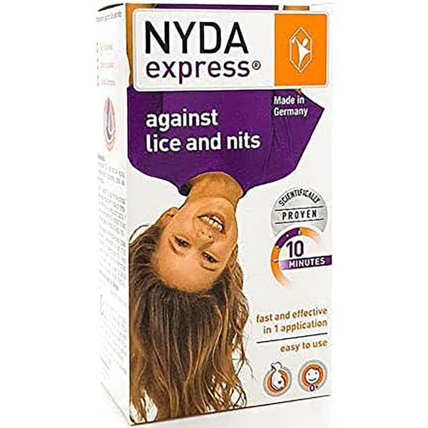 Nyda Scalp Cleansing Spray with Detangling Comb, Dimethicone Formula, 50 ml