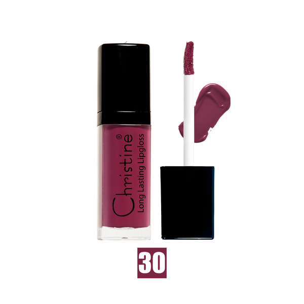 Christine Matte Liquid Lipstick 30 Matte Finish Intense Color