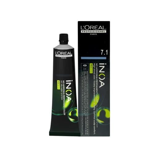 L'Oreal Professionnel Anoa'a Ammonia-Free Hair Color 7.1 Ash Blonde